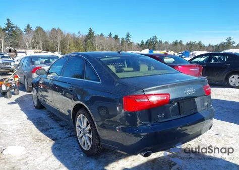2014 Audi A6 3.0 Tdi Premium Plus from USA, damaged, VIN WAUFMAFC7EN075114